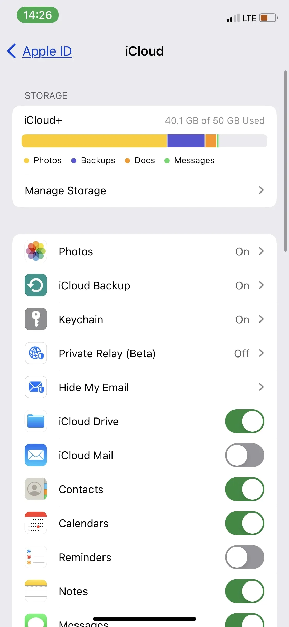 iCloud photos not syncing